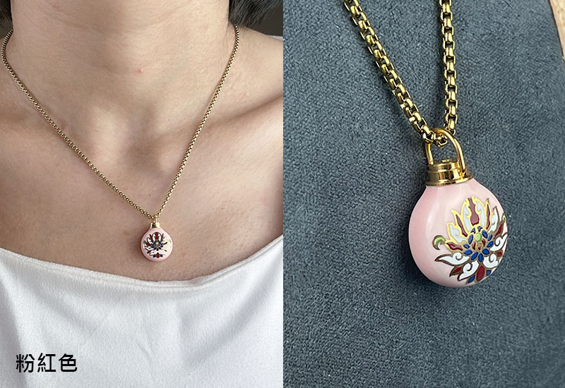 馨香雙韻香氛項鍊(多色)